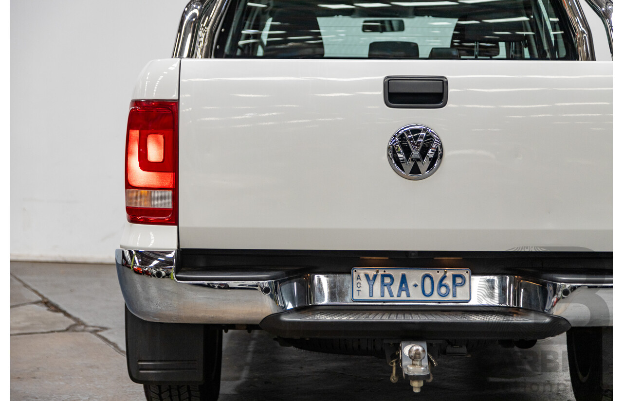 09/2020 Volkswagen Amarok TDI550 CORE 4MOTION (4x4) MY20 4d Dual Cab White Turbo Diesel V6 3.0L