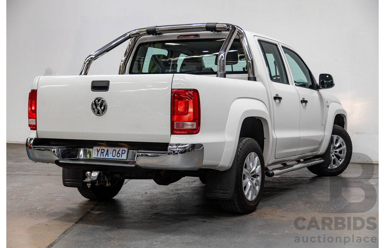 09/2020 Volkswagen Amarok TDI550 CORE 4MOTION (4x4) MY20 4d Dual Cab White Turbo Diesel V6 3.0L