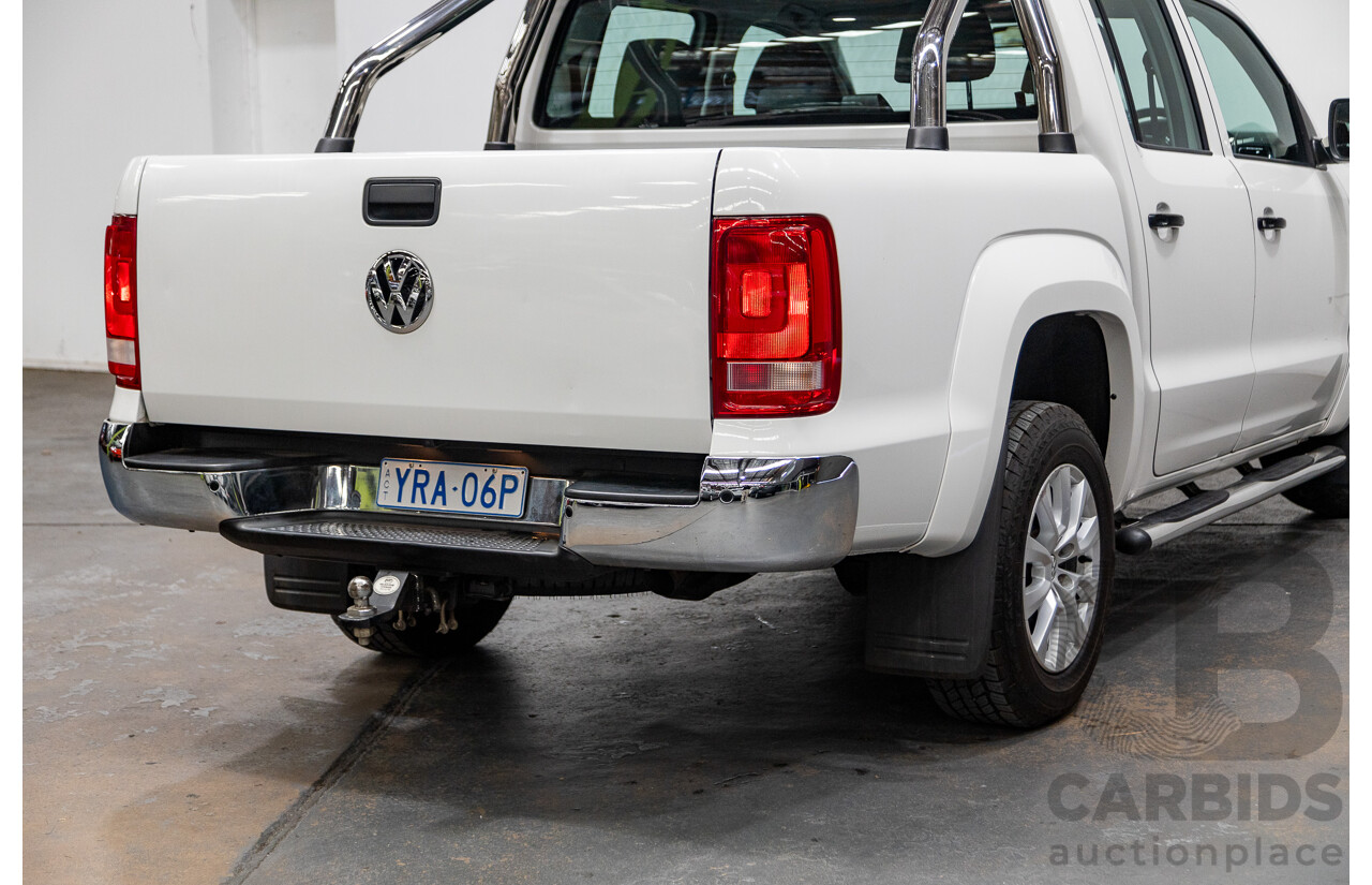 09/2020 Volkswagen Amarok TDI550 CORE 4MOTION (4x4) MY20 4d Dual Cab White Turbo Diesel V6 3.0L