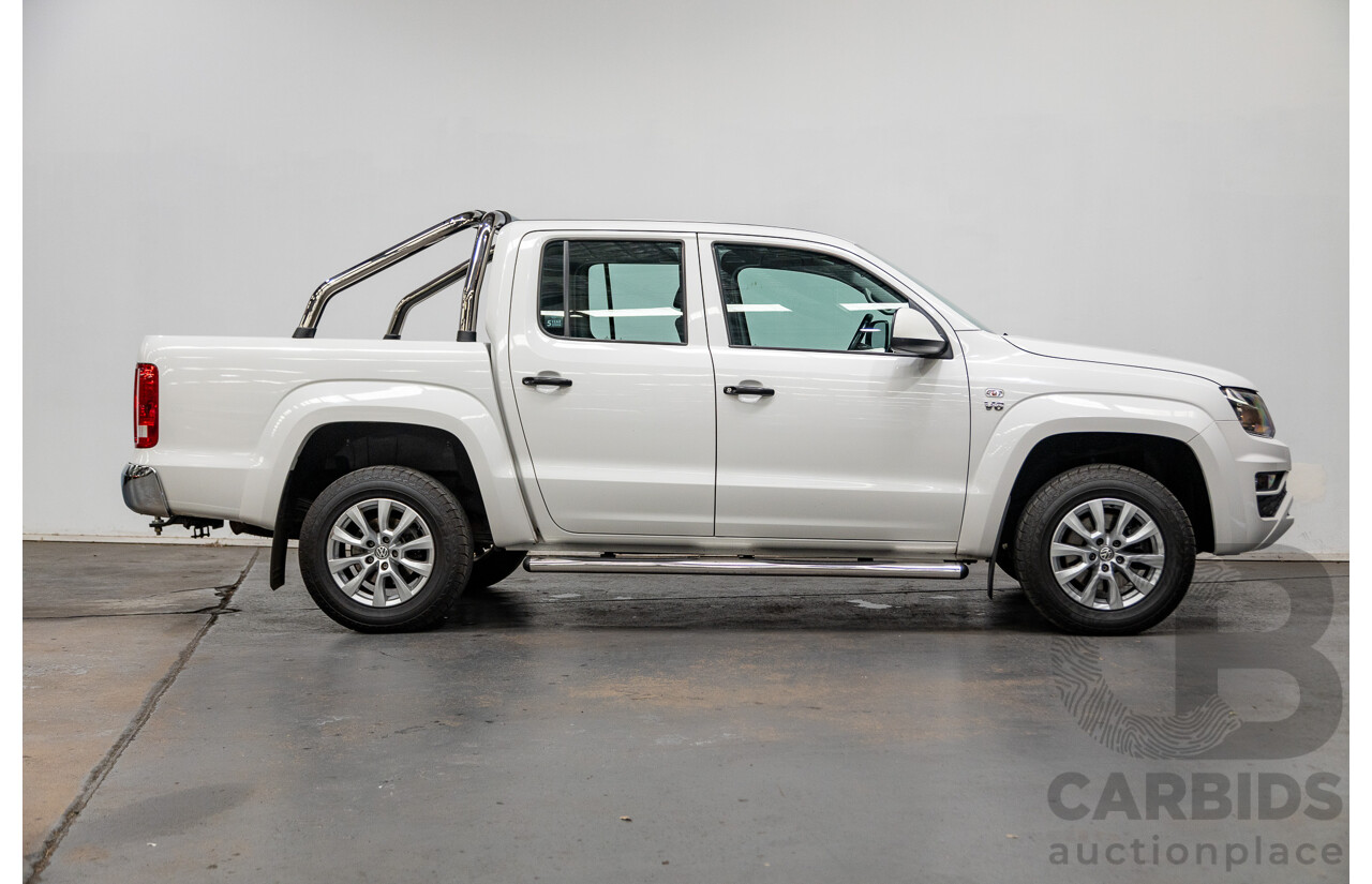 09/2020 Volkswagen Amarok TDI550 CORE 4MOTION (4x4) MY20 4d Dual Cab White Turbo Diesel V6 3.0L