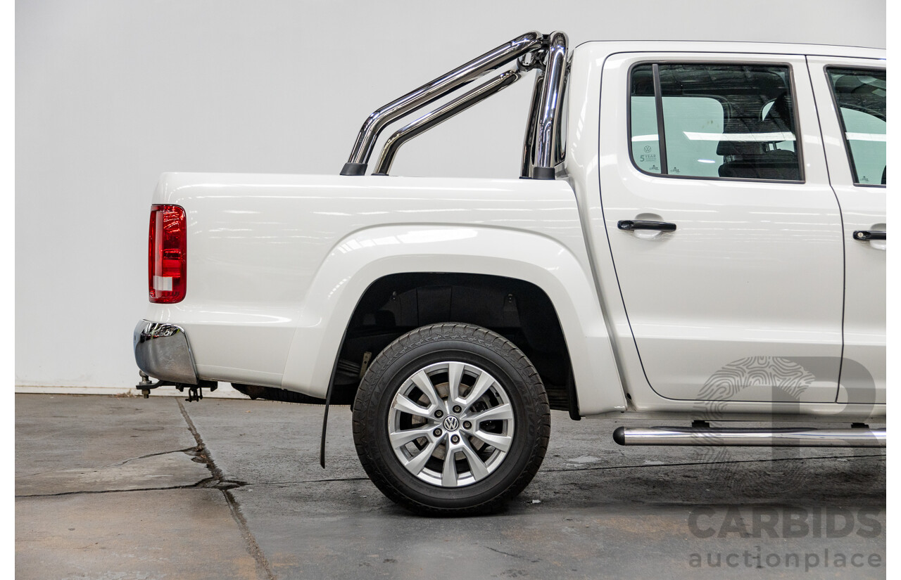 09/2020 Volkswagen Amarok TDI550 CORE 4MOTION (4x4) MY20 4d Dual Cab White Turbo Diesel V6 3.0L