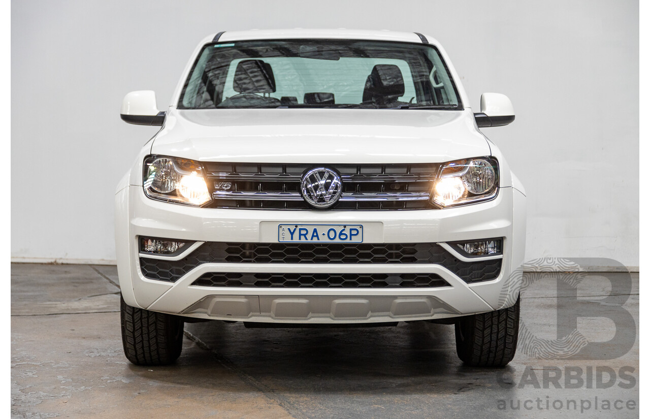 09/2020 Volkswagen Amarok TDI550 CORE 4MOTION (4x4) MY20 4d Dual Cab White Turbo Diesel V6 3.0L