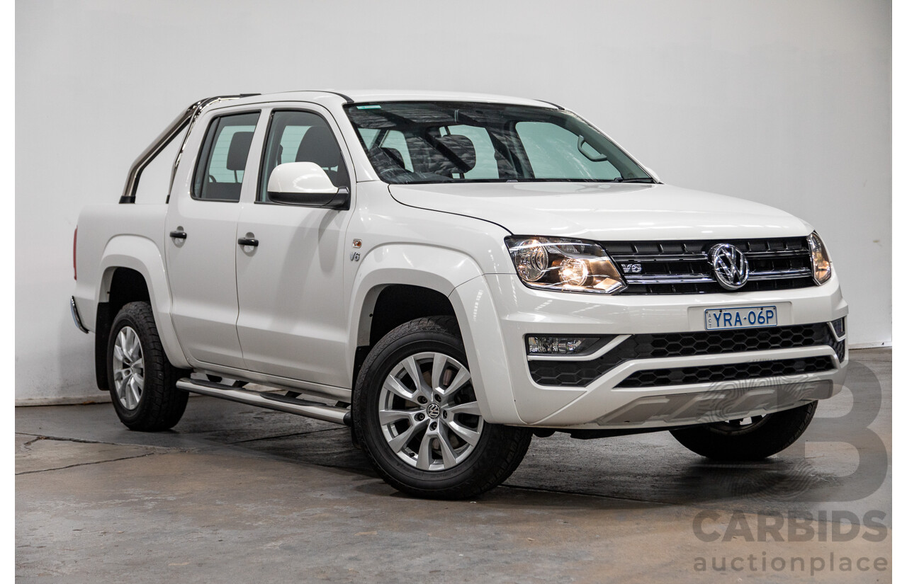 09/2020 Volkswagen Amarok TDI550 CORE 4MOTION (4x4) MY20 4d Dual Cab White Turbo Diesel V6 3.0L