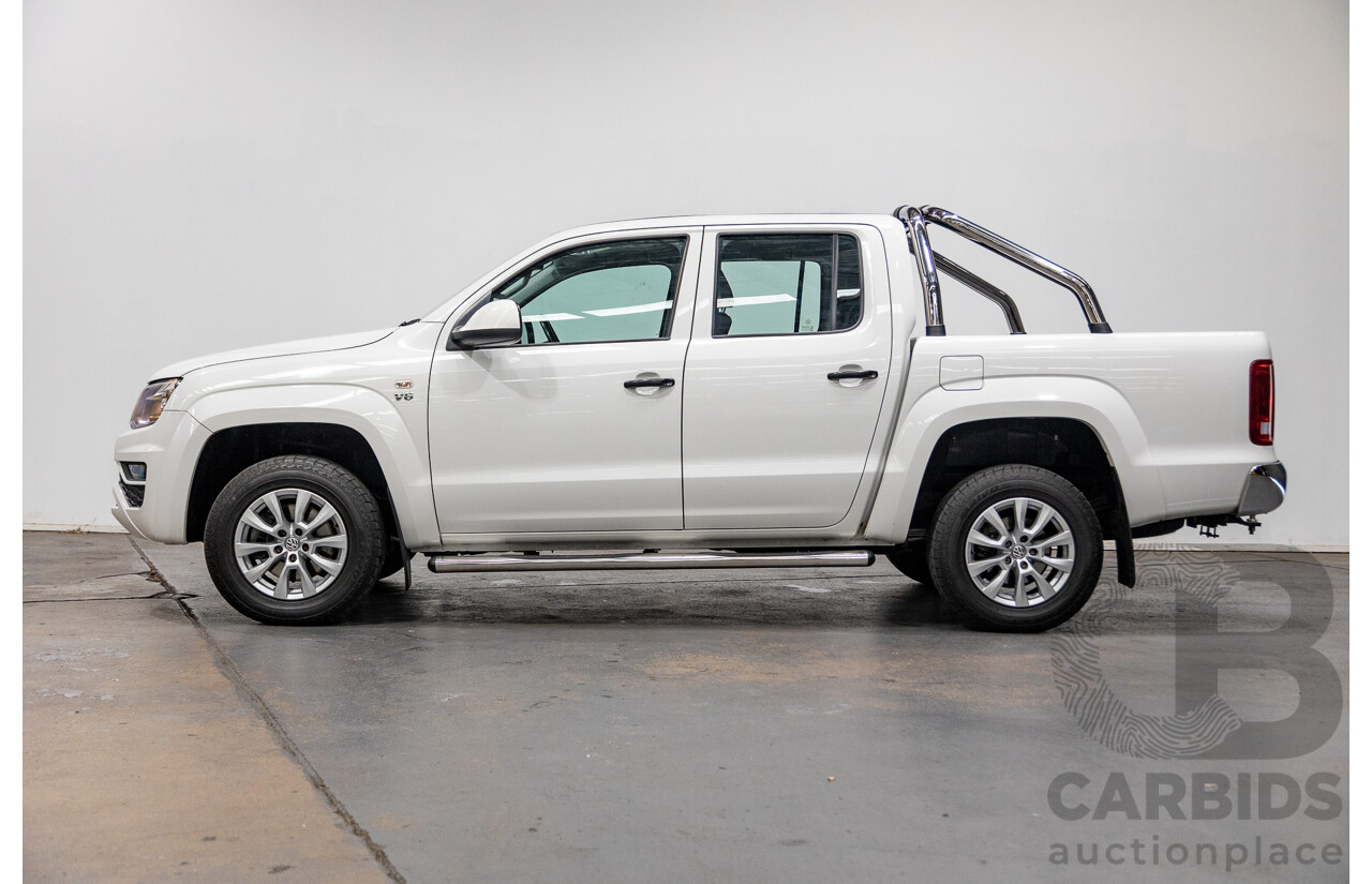 09/2020 Volkswagen Amarok TDI550 CORE 4MOTION (4x4) MY20 4d Dual Cab White Turbo Diesel V6 3.0L