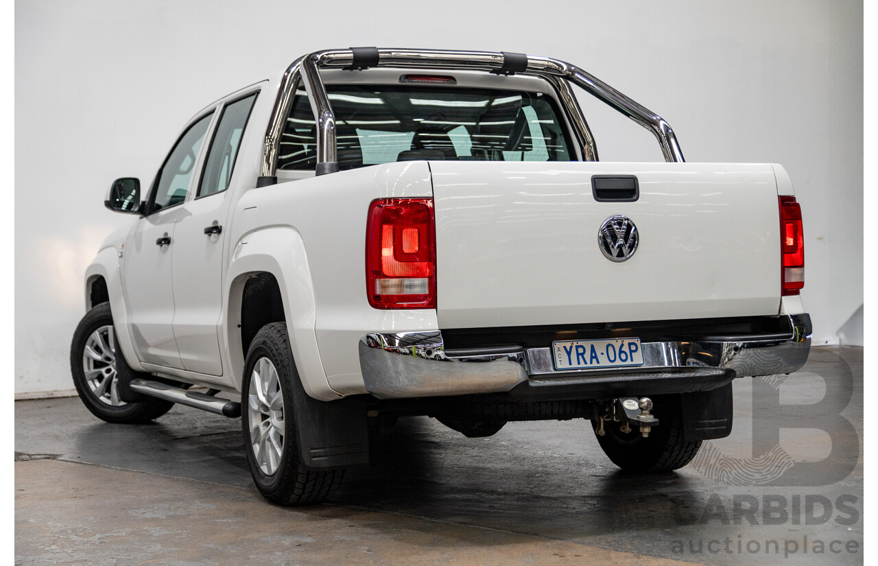 09/2020 Volkswagen Amarok TDI550 CORE 4MOTION (4x4) MY20 4d Dual Cab White Turbo Diesel V6 3.0L