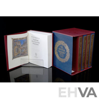 The Story of the Renaissance, Folio Society, 2001, Five Volume Hardcover Set in Slip Case