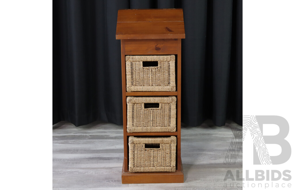 Timber Framed Drawer Unit