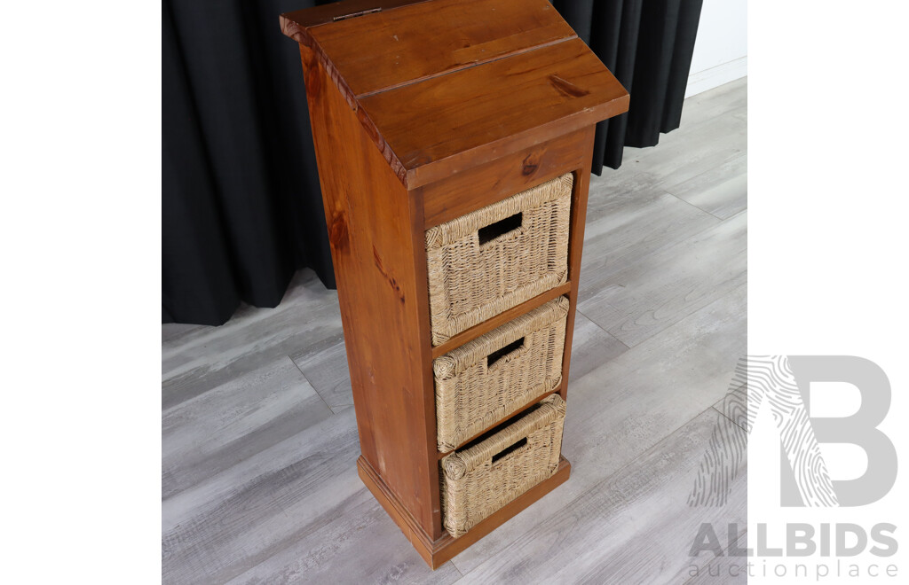 Timber Framed Drawer Unit