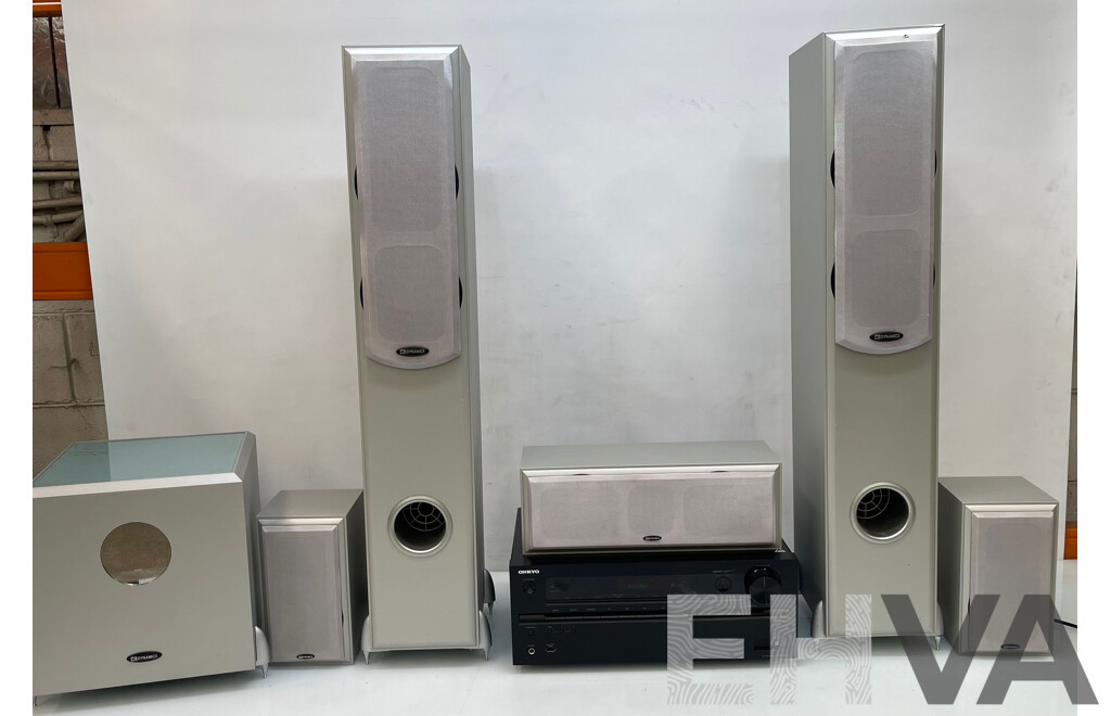 Onkyo AV Receiver and Surround Sound System