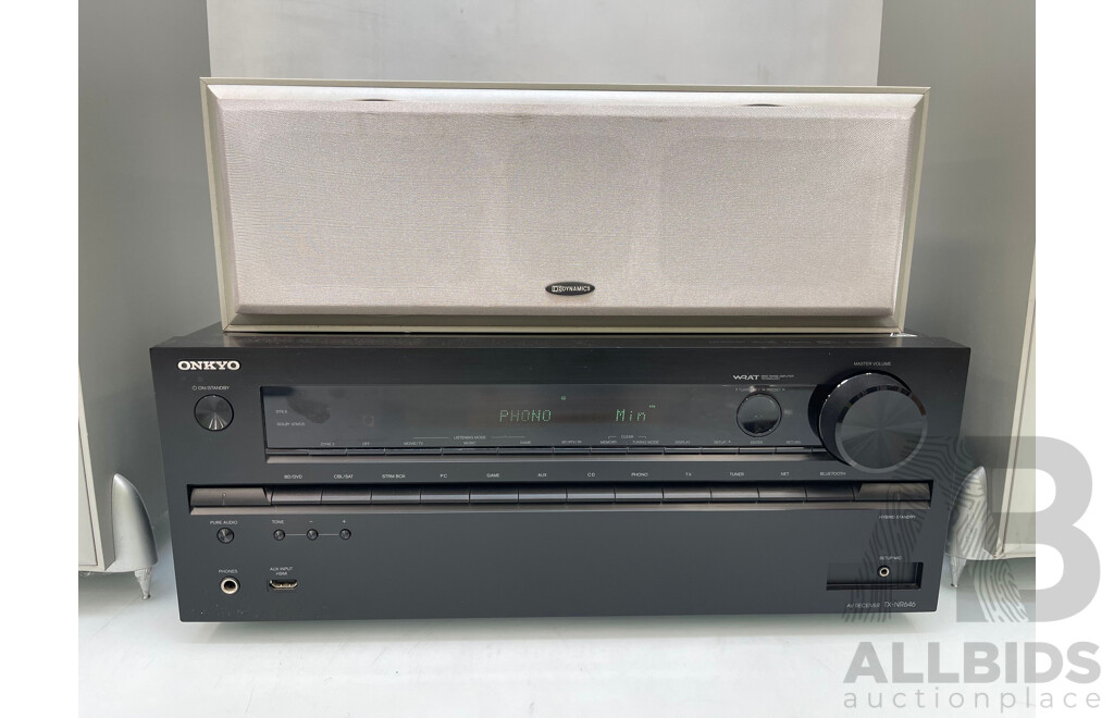 Onkyo AV Receiver and Surround Sound System