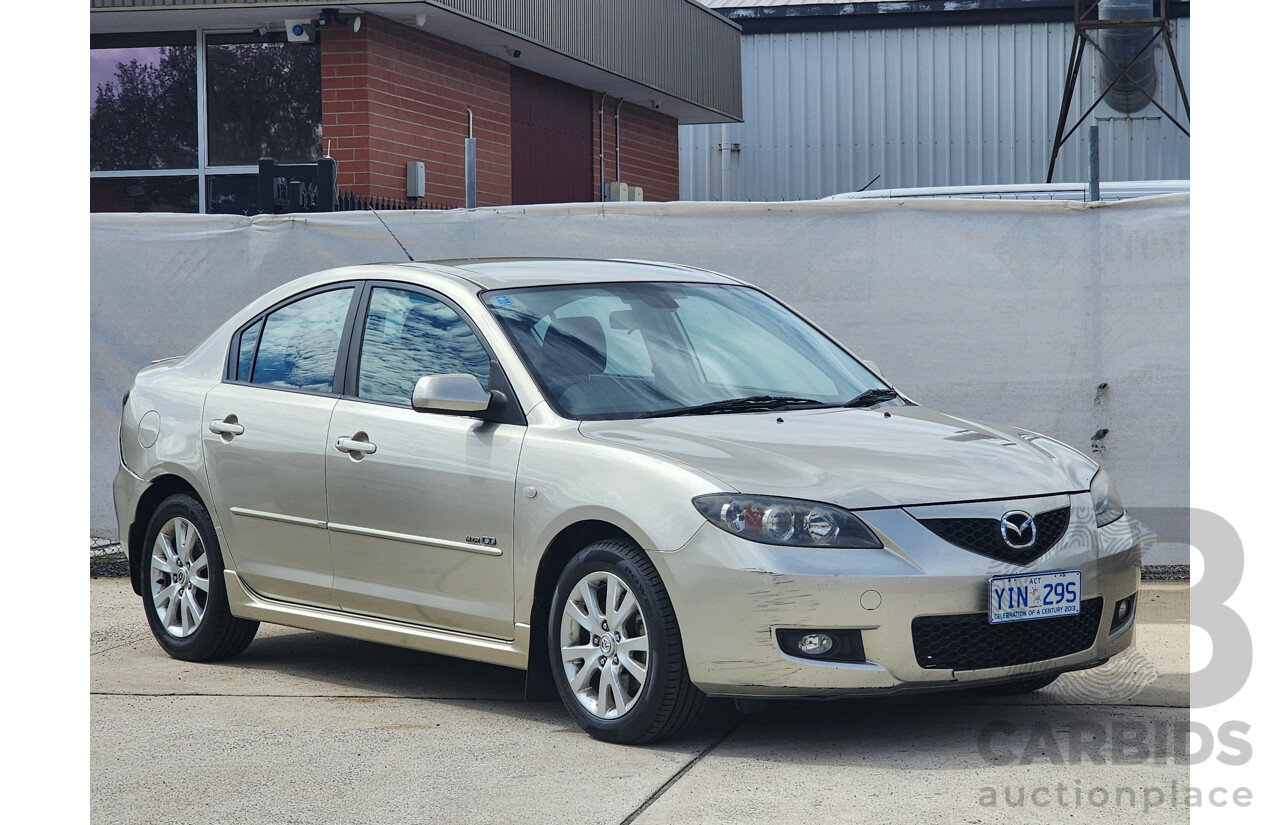 10/2007 Mazda Mazda3 Diesel BK 4d Sedan Beige 2.0L