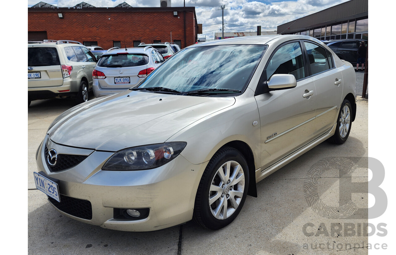 10/2007 Mazda Mazda3 Diesel BK 4d Sedan Beige 2.0L