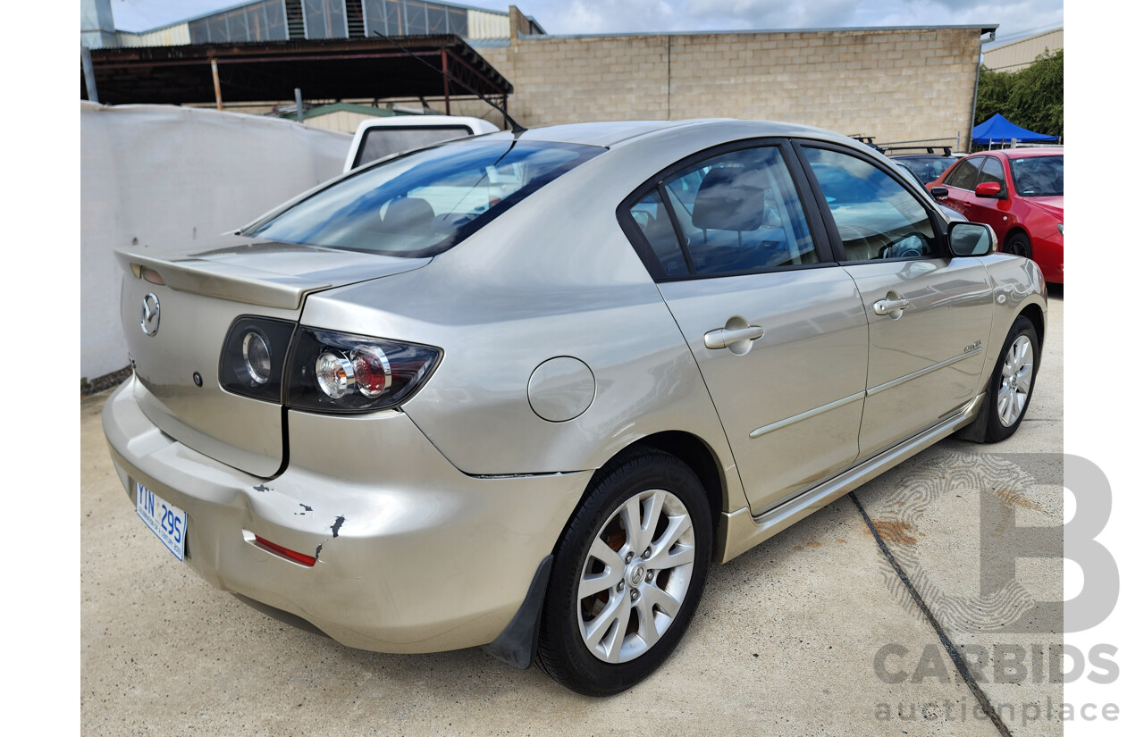 10/2007 Mazda Mazda3 Diesel BK 4d Sedan Beige 2.0L