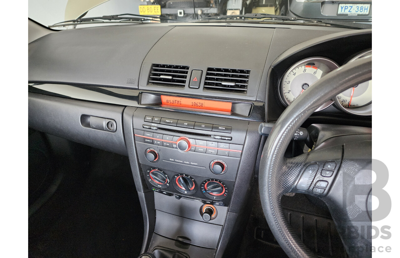 10/2007 Mazda Mazda3 Diesel BK 4d Sedan Beige 2.0L