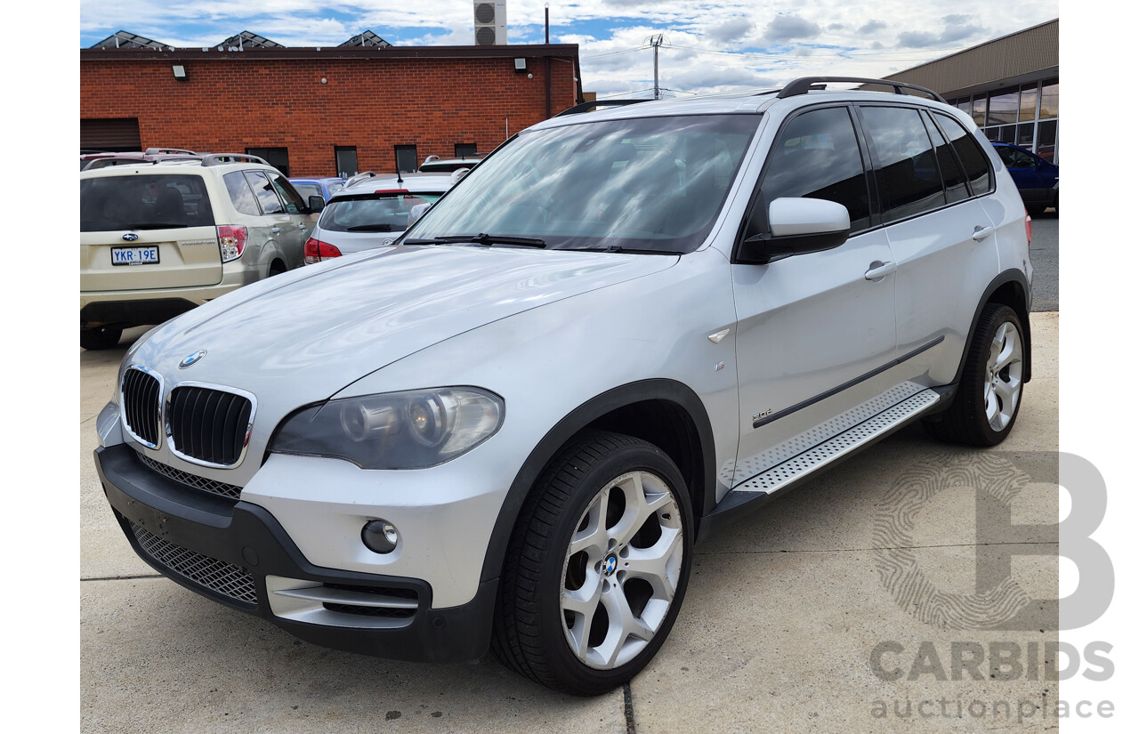 7/2008 Bmw X5 3.0d E70 4d Wagon Silver 3.0L