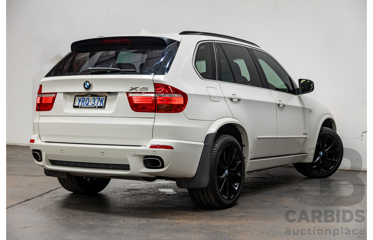 7/2009 BMW X5 Xdrive (4x4) 48i M-Sport pack E70 MY09 4d Wagon White V8 4.8L