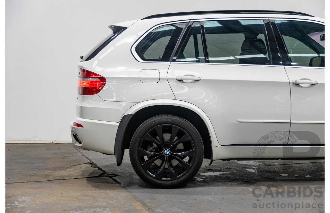 7/2009 BMW X5 Xdrive (4x4) 48i M-Sport pack E70 MY09 4d Wagon White V8 4.8L