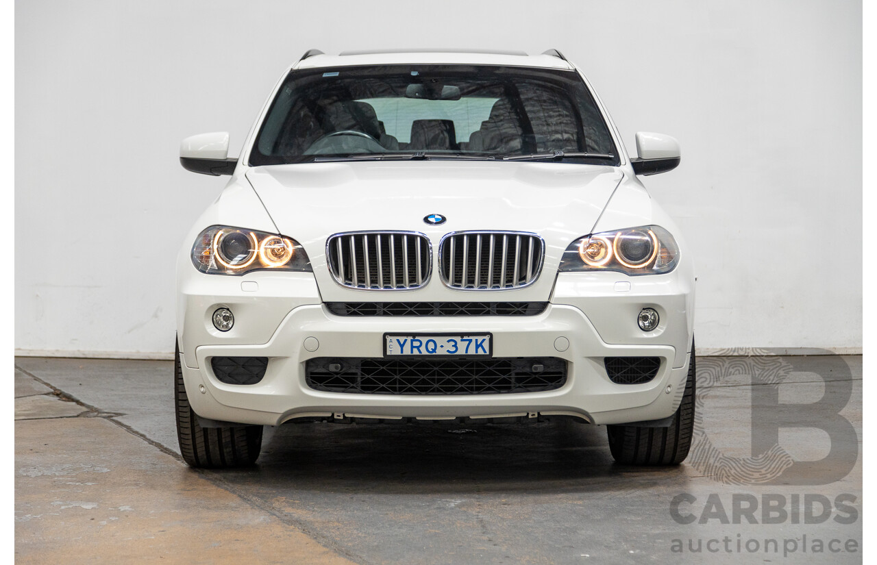 7/2009 BMW X5 Xdrive (4x4) 48i M-Sport pack E70 MY09 4d Wagon White V8 4.8L