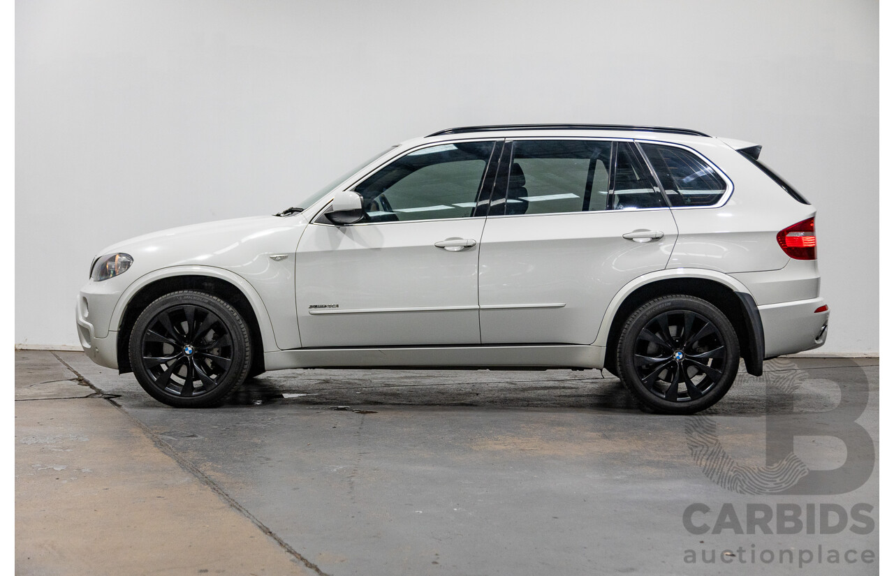 7/2009 BMW X5 Xdrive (4x4) 48i M-Sport pack E70 MY09 4d Wagon White V8 4.8L