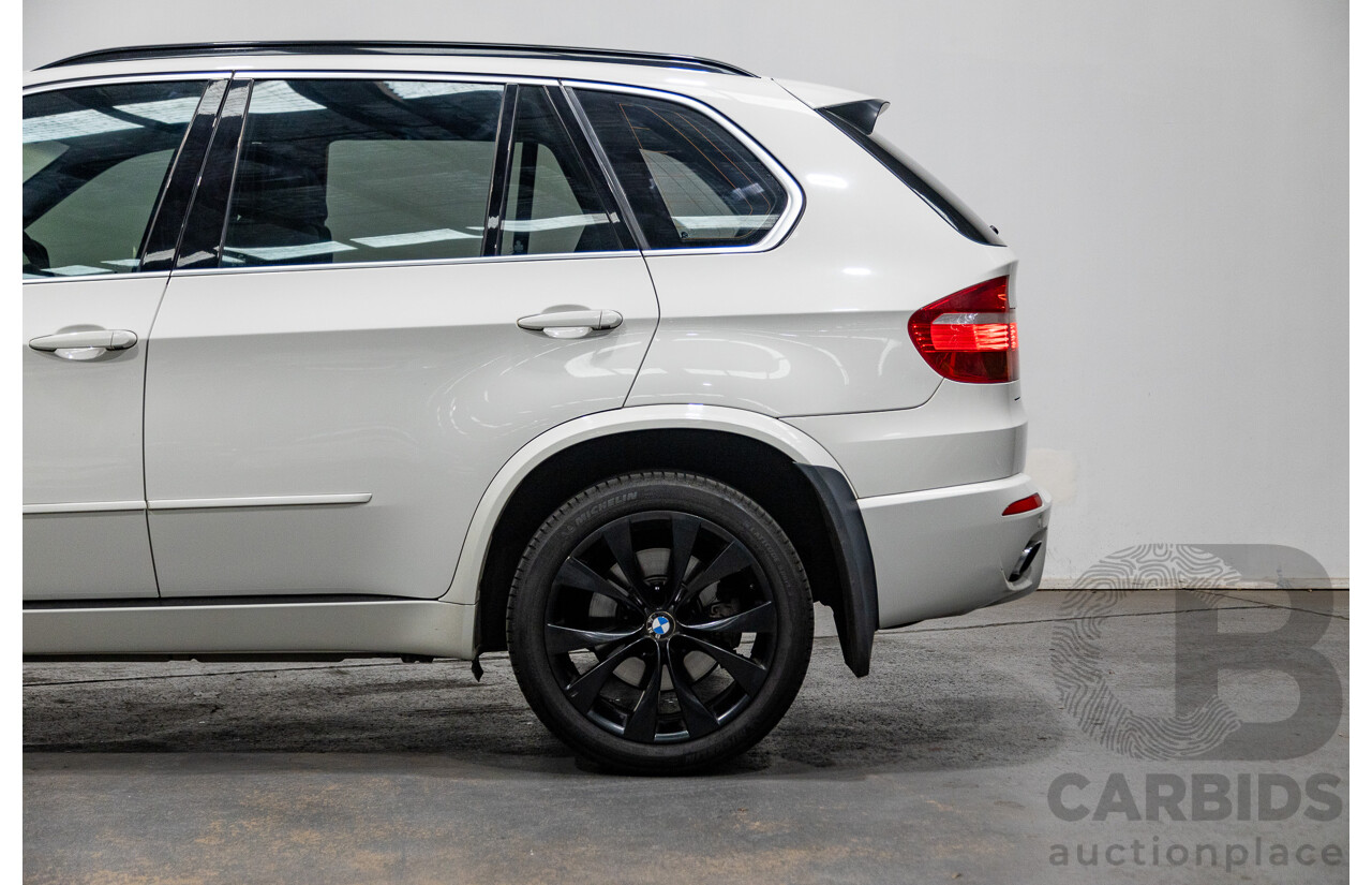 7/2009 BMW X5 Xdrive (4x4) 48i M-Sport pack E70 MY09 4d Wagon White V8 4.8L