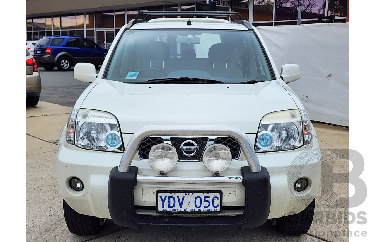 10/2004 Nissan X-Trail Ti (4x4) T30 4d Wagon White 2.5L