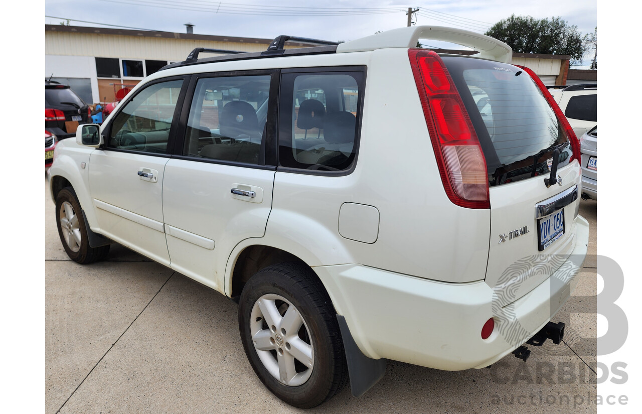 10/2004 Nissan X-Trail Ti (4x4) T30 4d Wagon White 2.5L