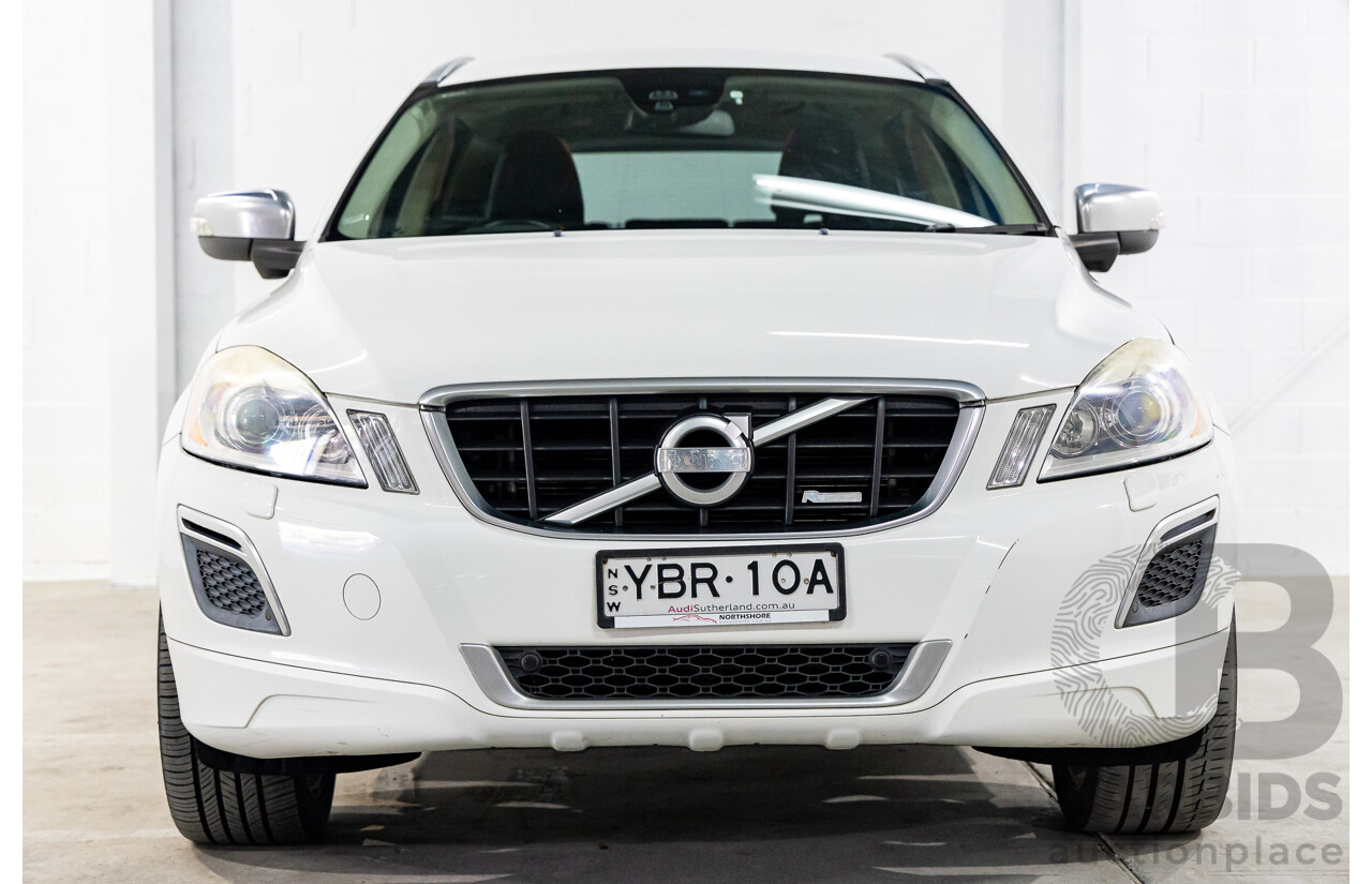 11/2011 Volvo XC60 D5 R-Design DZ MY12 4d Wagon Ice White Twin Turbo Diesel 2.4L