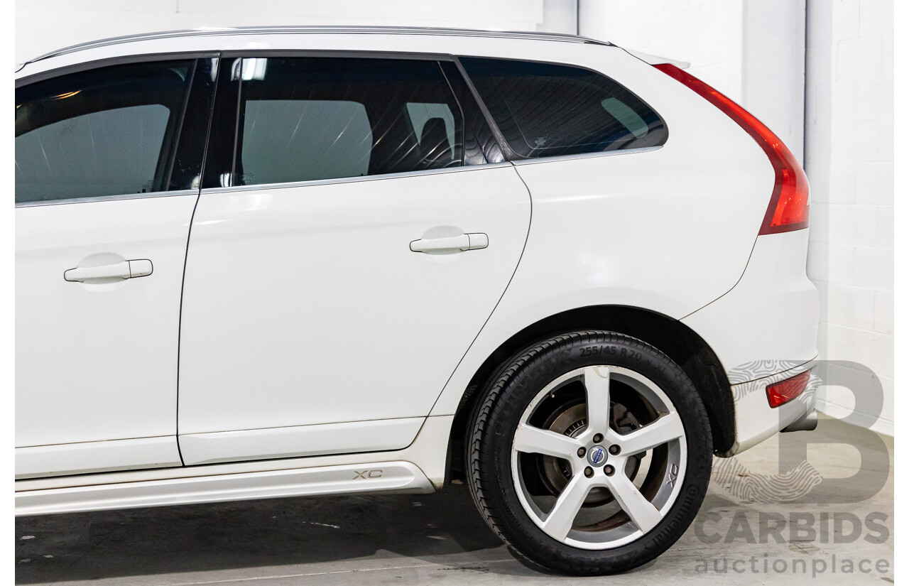 11/2011 Volvo XC60 D5 R-Design DZ MY12 4d Wagon Ice White Twin Turbo Diesel 2.4L