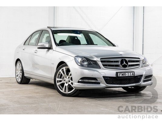 7/2011 Mercedes-Benz C250 CGI Avantgarde W204 MY10.5 4d Sedan Iridium Silver Metallic Turbo 1.8L