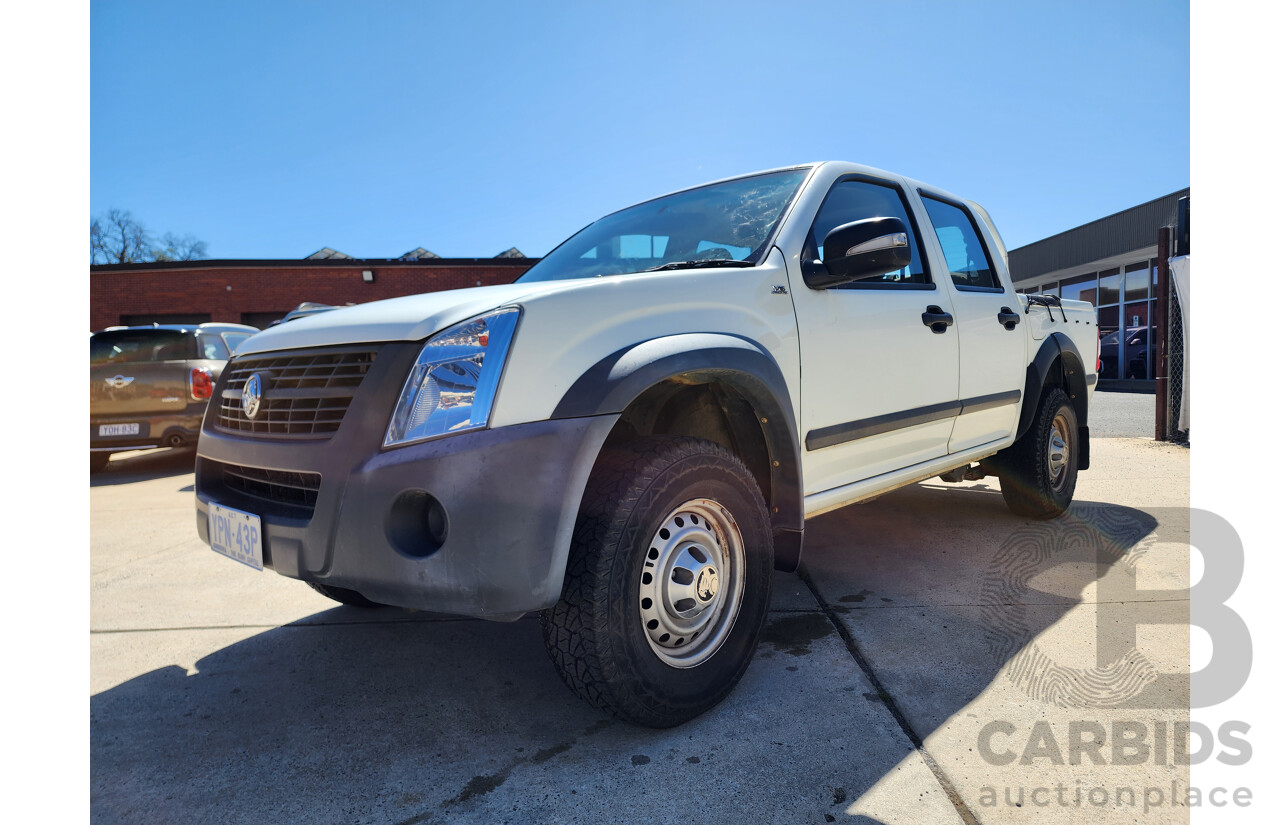 03/2008 Holden Rodeo LX RWD RA MY08 Crew Cab P/Up White 3.6L