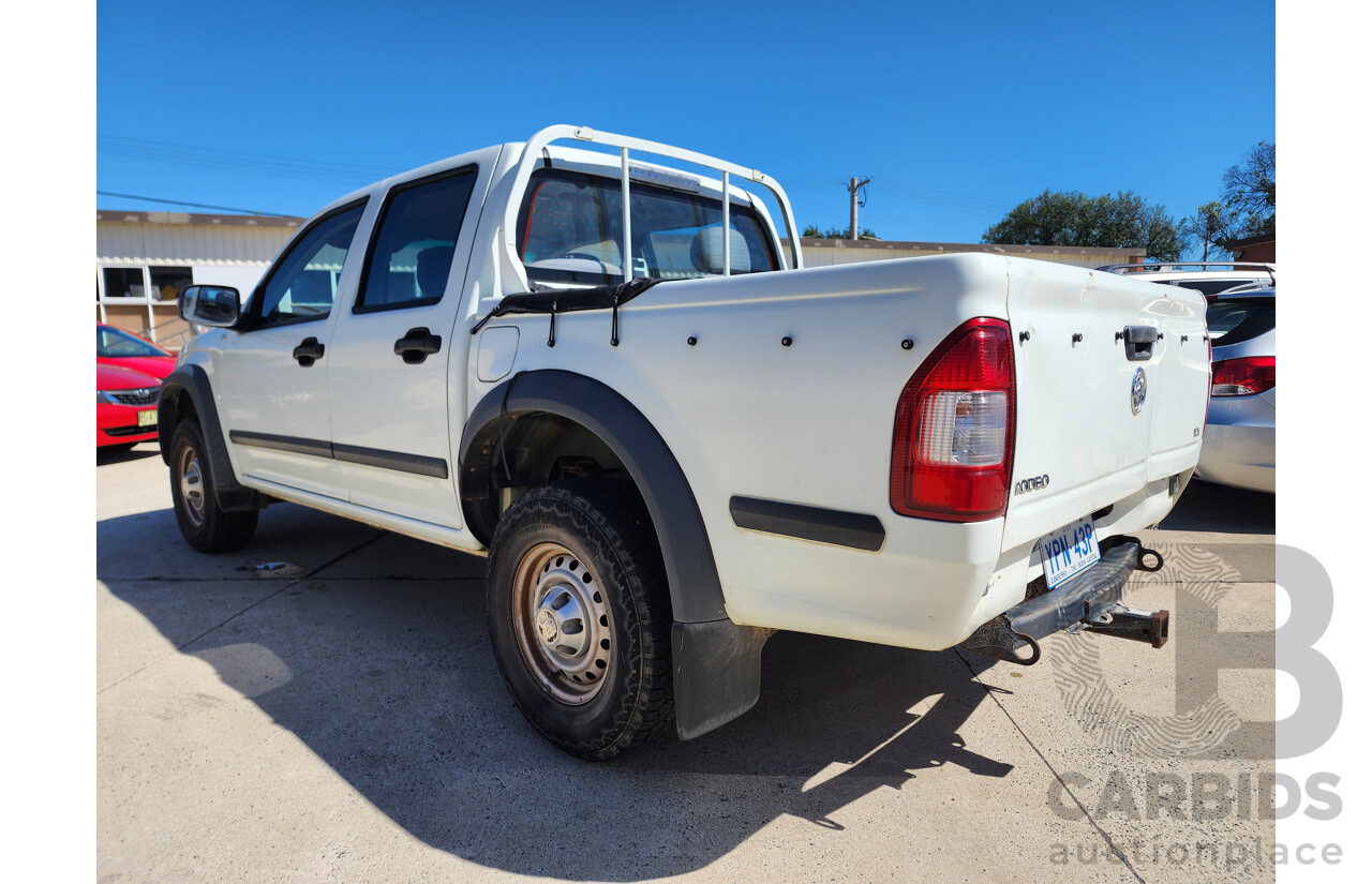 03/2008 Holden Rodeo LX RWD RA MY08 Crew Cab P/Up White 3.6L