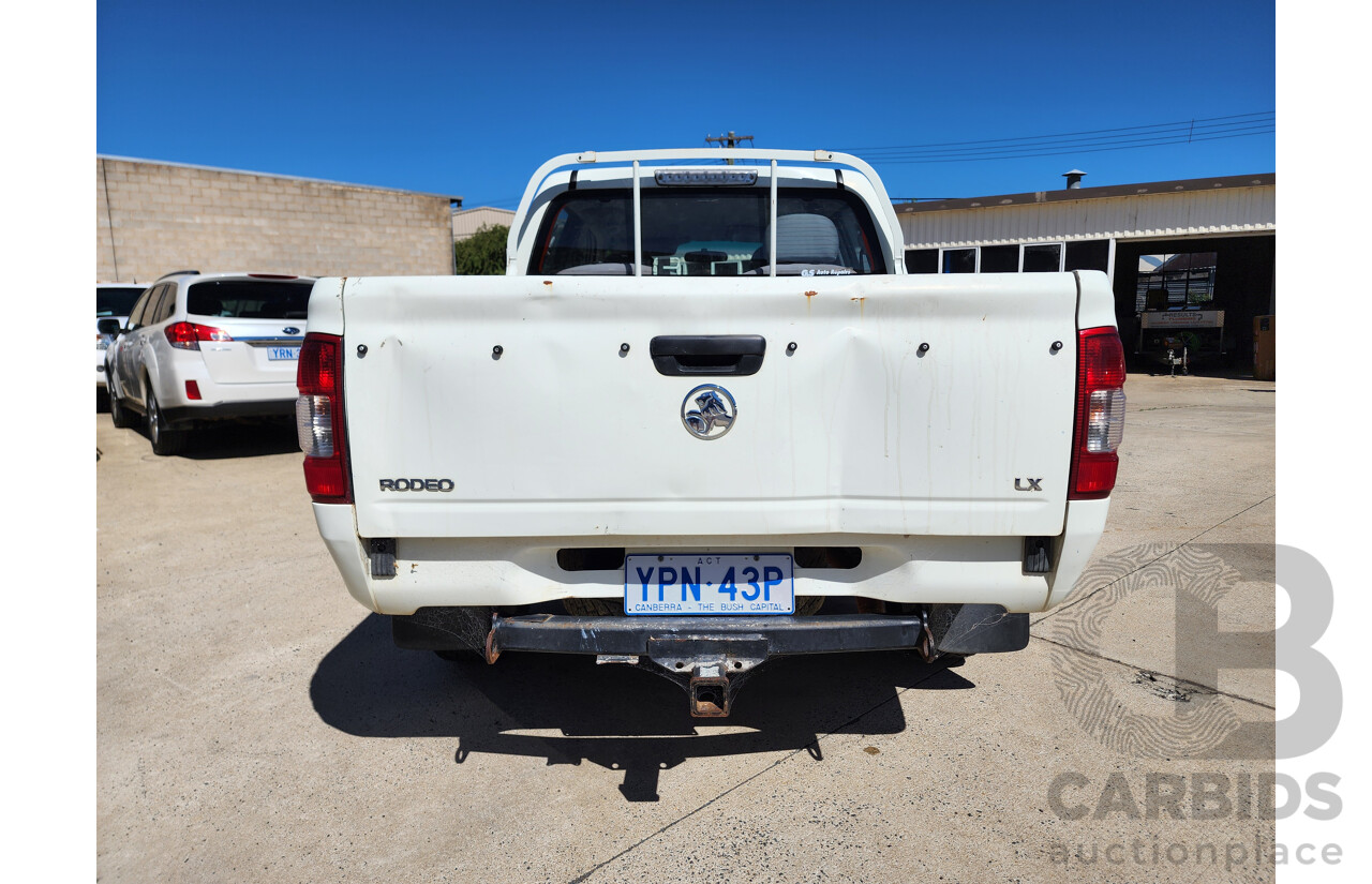 03/2008 Holden Rodeo LX RWD RA MY08 Crew Cab P/Up White 3.6L