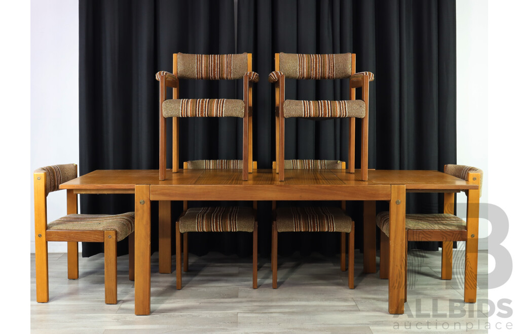 Danish Deluxe Seven Piece Dining Suite