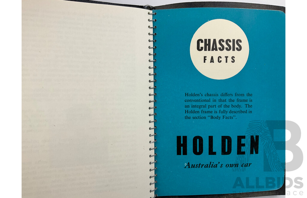 Vintage 1960s Holden Facts Book Along with Bell Helmets Wind Cheater Jacket with Patch Top Breast and Back