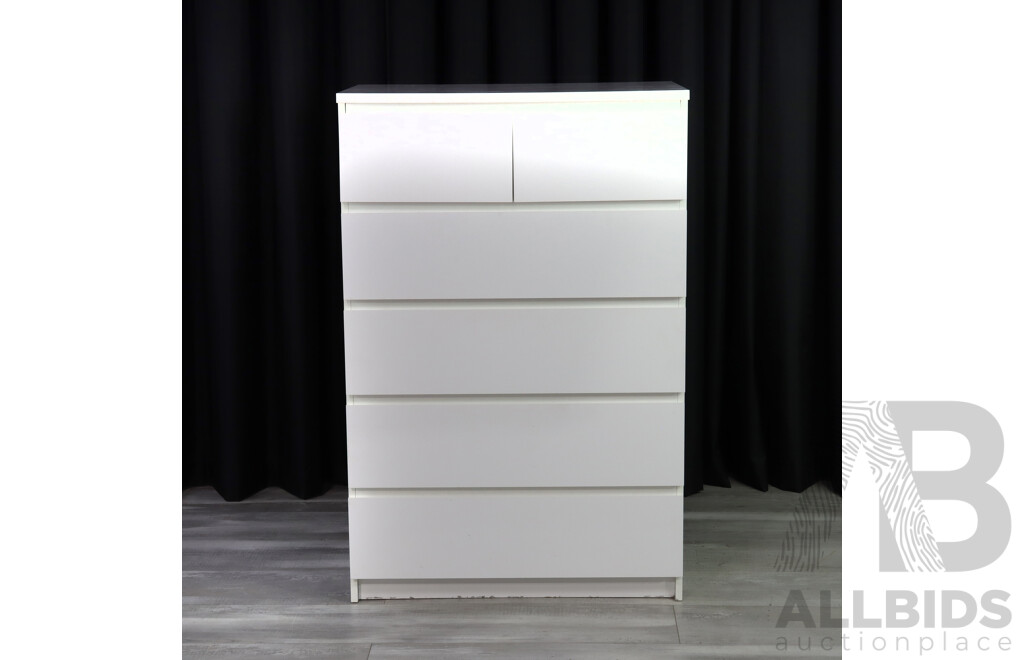 Modern Chest of Six Drawers