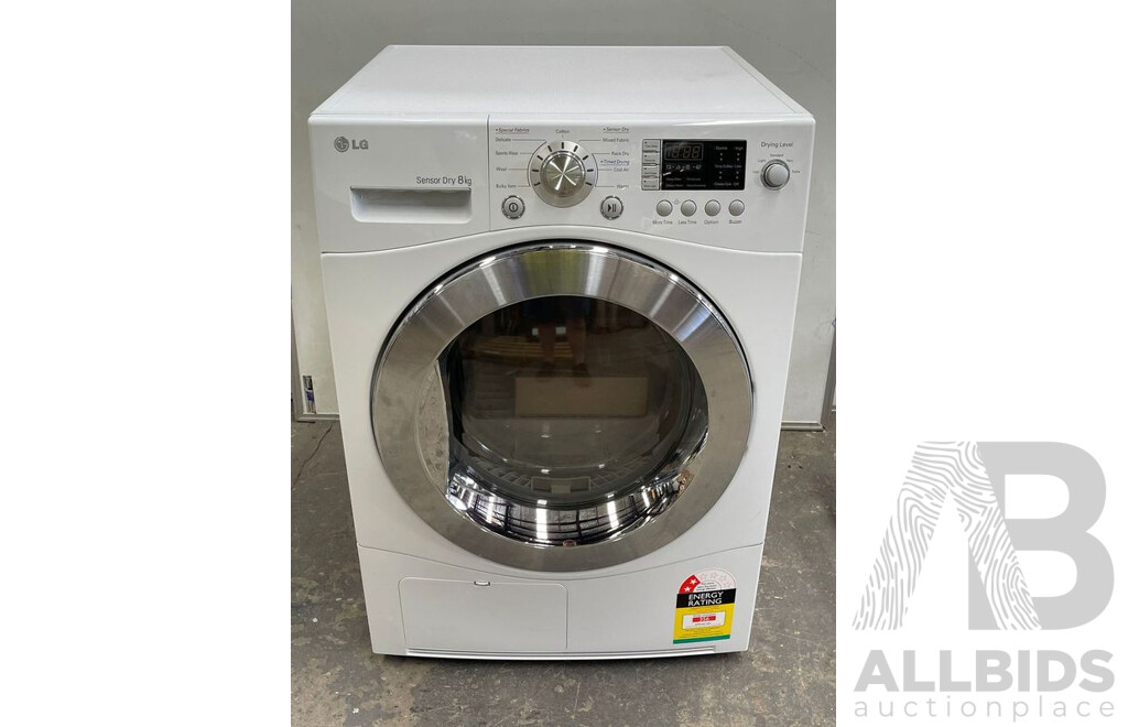 LG 8 Kg Sensor Dryer