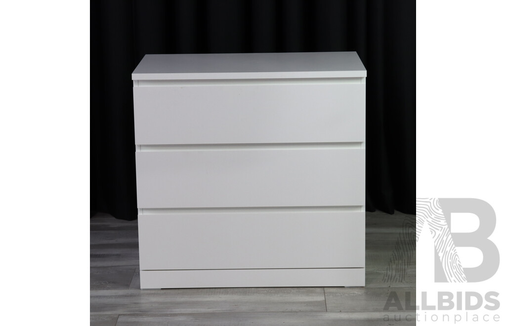 Modern Chest of Three Drawers