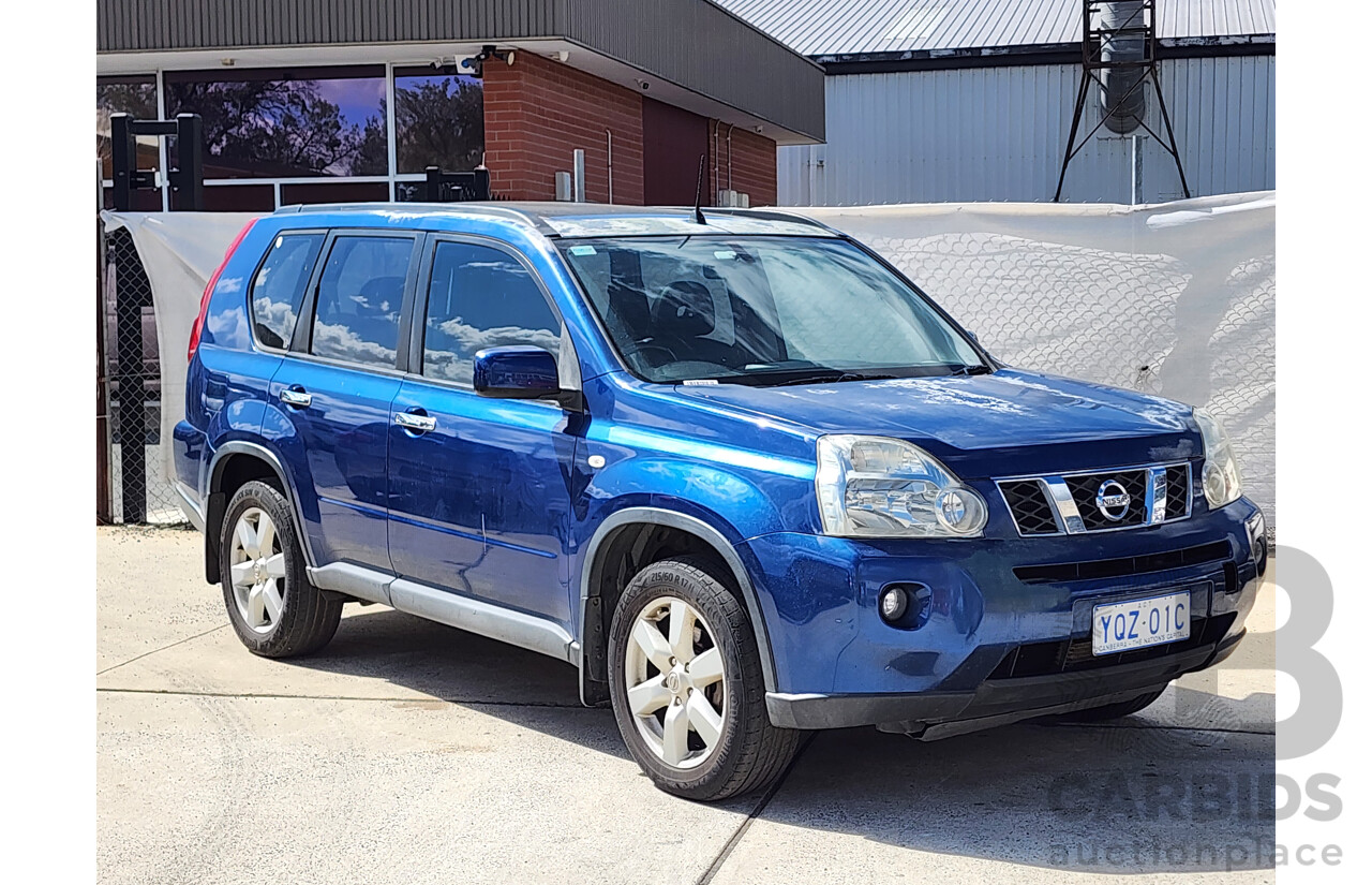 10/2008 Nissan X-Trail Ti (4x4) T31 4d Wagon Blue 2.5L