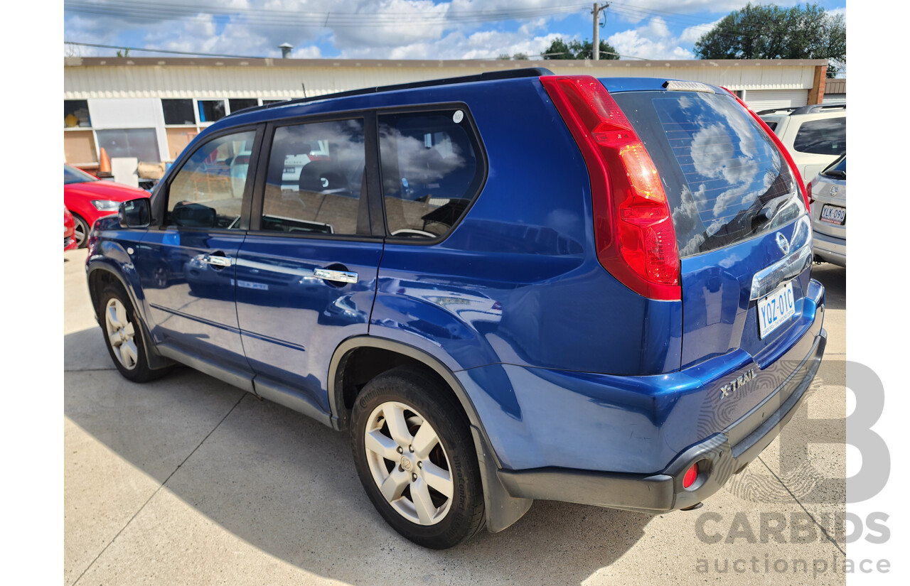 10/2008 Nissan X-Trail Ti (4x4) T31 4d Wagon Blue 2.5L