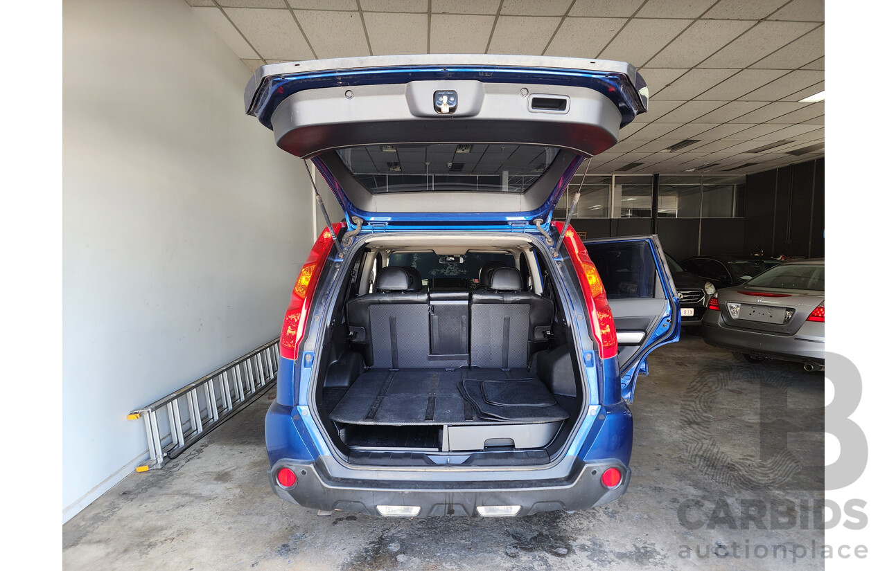 10/2008 Nissan X-Trail Ti (4x4) T31 4d Wagon Blue 2.5L