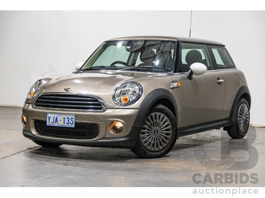 07/2012 Mini Cooper RAY R56 MY12 2D Hatchback Velvet Silver Metallic 1.6L