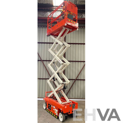 2014 Snorkel S1939E Elevated Work Platform Scissor Lift