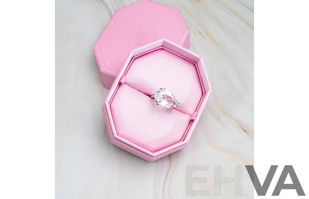 SWAROVSKI Mesmera cocktail ring サイズ55（NEW - Swarovski