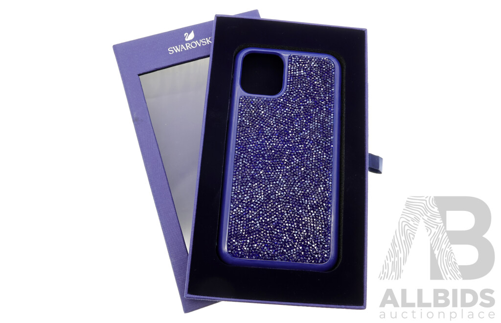 Swarovski Crystal iPhone Case, Dsap Dtli, Deep Blue, for iPhone 11 Pro, New in Original Box