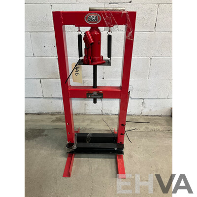 SCA 6000kg Hydraulic Shop Press  Benchtop Stand