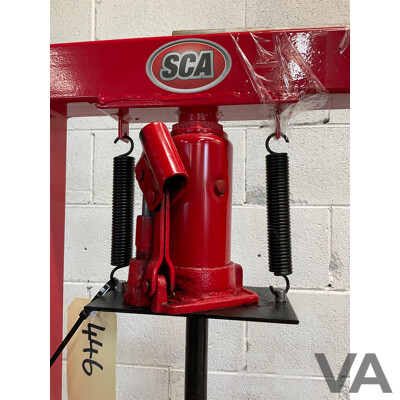 SCA 6000kg Hydraulic Shop Press  Benchtop Stand