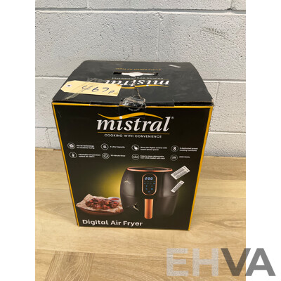 Mistral Digital Air Fryer 4 Litre