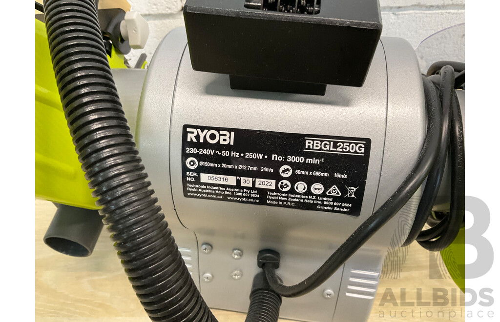 RYOBI Bench Grinder / Sander (RBGL250G)