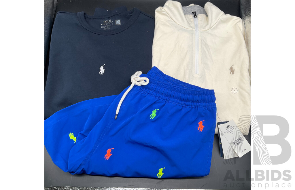 Assorted Bundle Size M/L Branded Ralph Lauren - Lot of 3