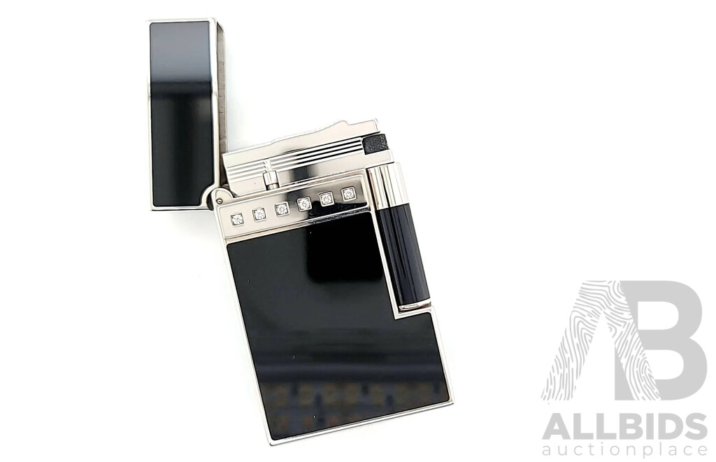 S.T.DUPONT Briquet Ligne 2 Limited Edition Diamond Lighter